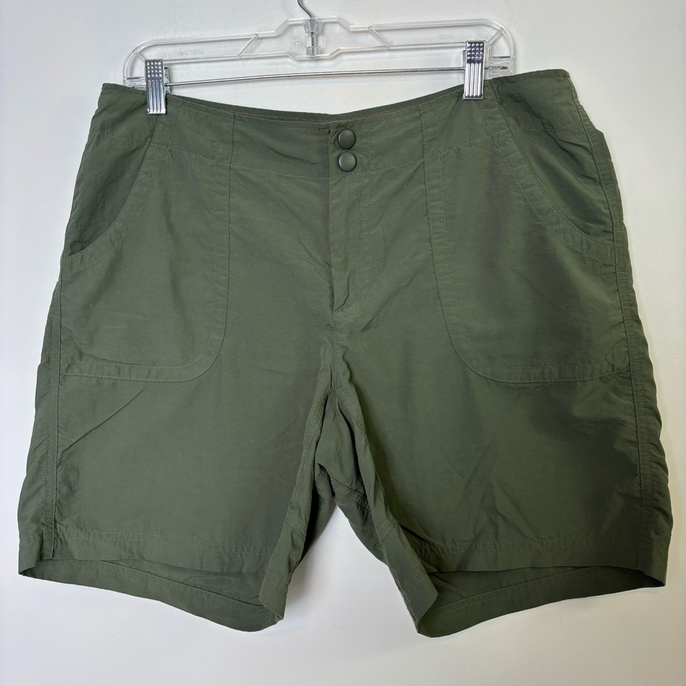 LL Bean Olive Green Hiking Shorts